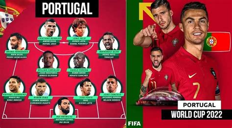 portugal world cup lineup
